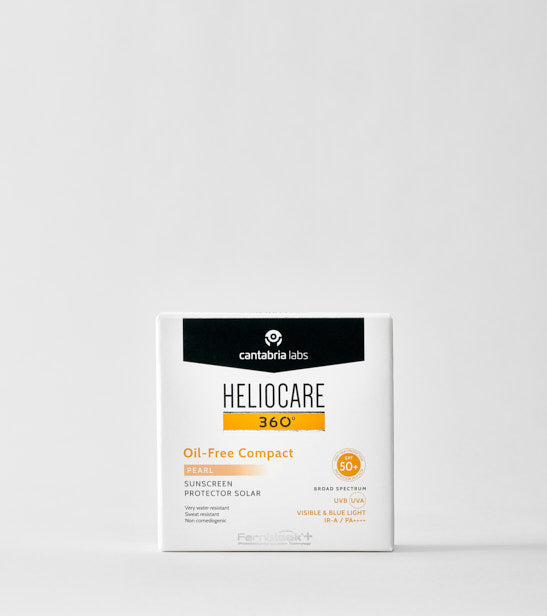 Heliocare 360º Compacto Oil-Free SPF 50+: Maquillaje Fotoprotector - Pearl 10g