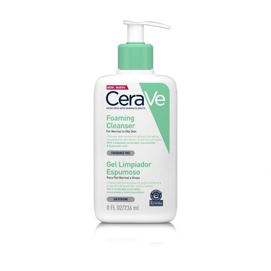 CeraVe Gel Limpiador Espumoso 473ml