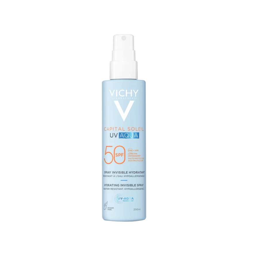 Vichy Capital Soleil UV-Aqua Spray Invisible Hidratante SPF50 200ml