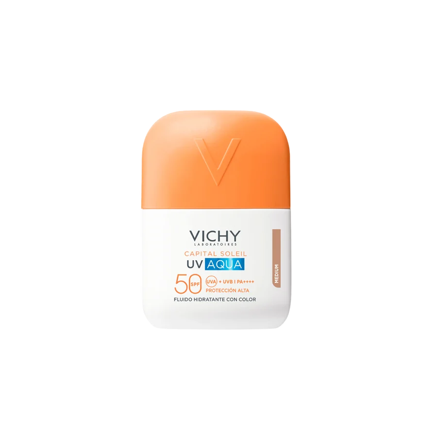 Vichy Capital Soleil UV-Aqua Fluido Facial Tono Medio SPF50+ 40ml
