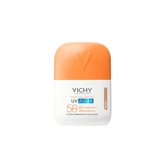 Vichy Capital Soleil UV-Aqua Fluido Facial Tono Medio SPF50+ 40ml