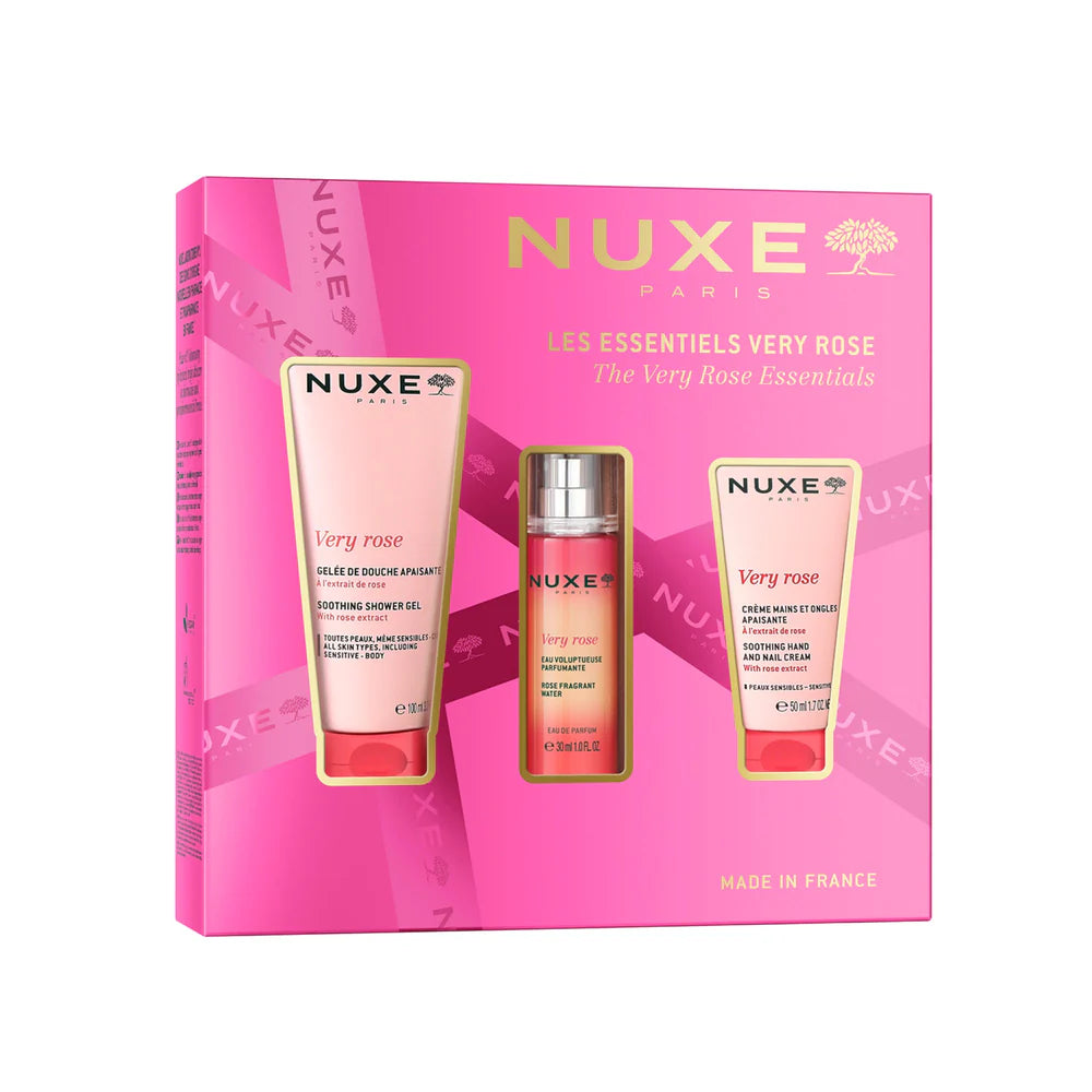 Nuxe Cofre Esenciales Very Rose - Ritual Facial 3 Productos