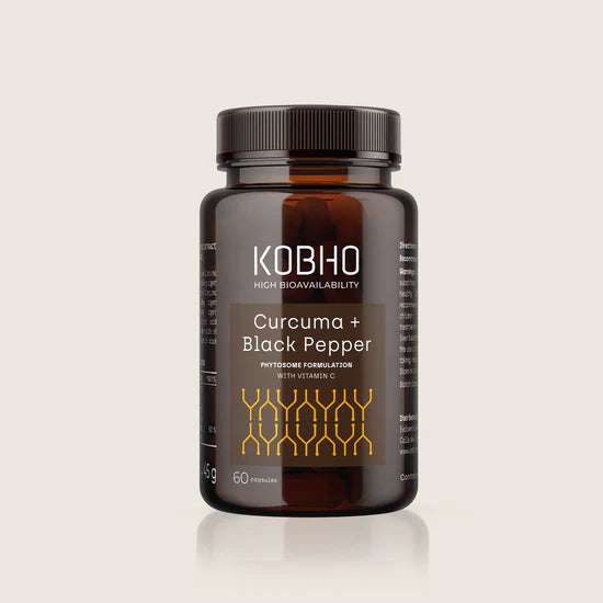 Curcuma + Pimienta negra Kobho 60 Cápsulas