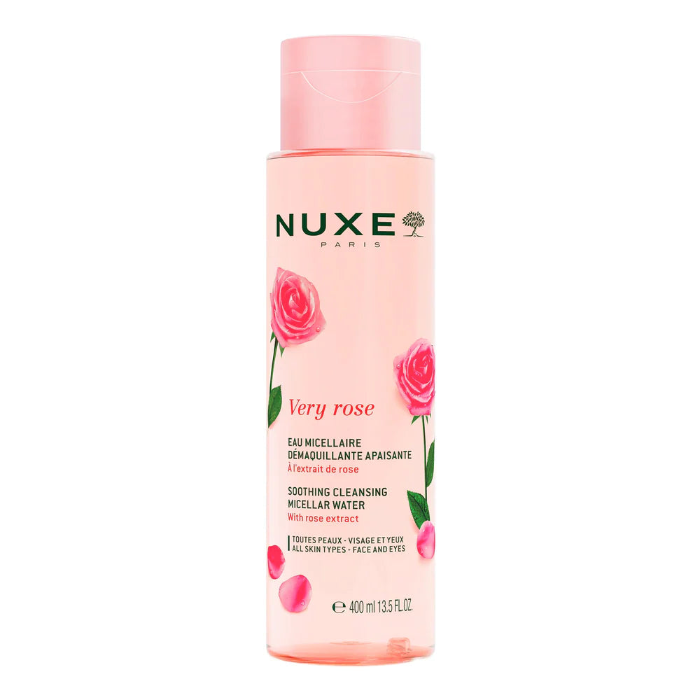 Nuxe Very Rose Agua Micelar Desmaquillante Calmante - 400 ml