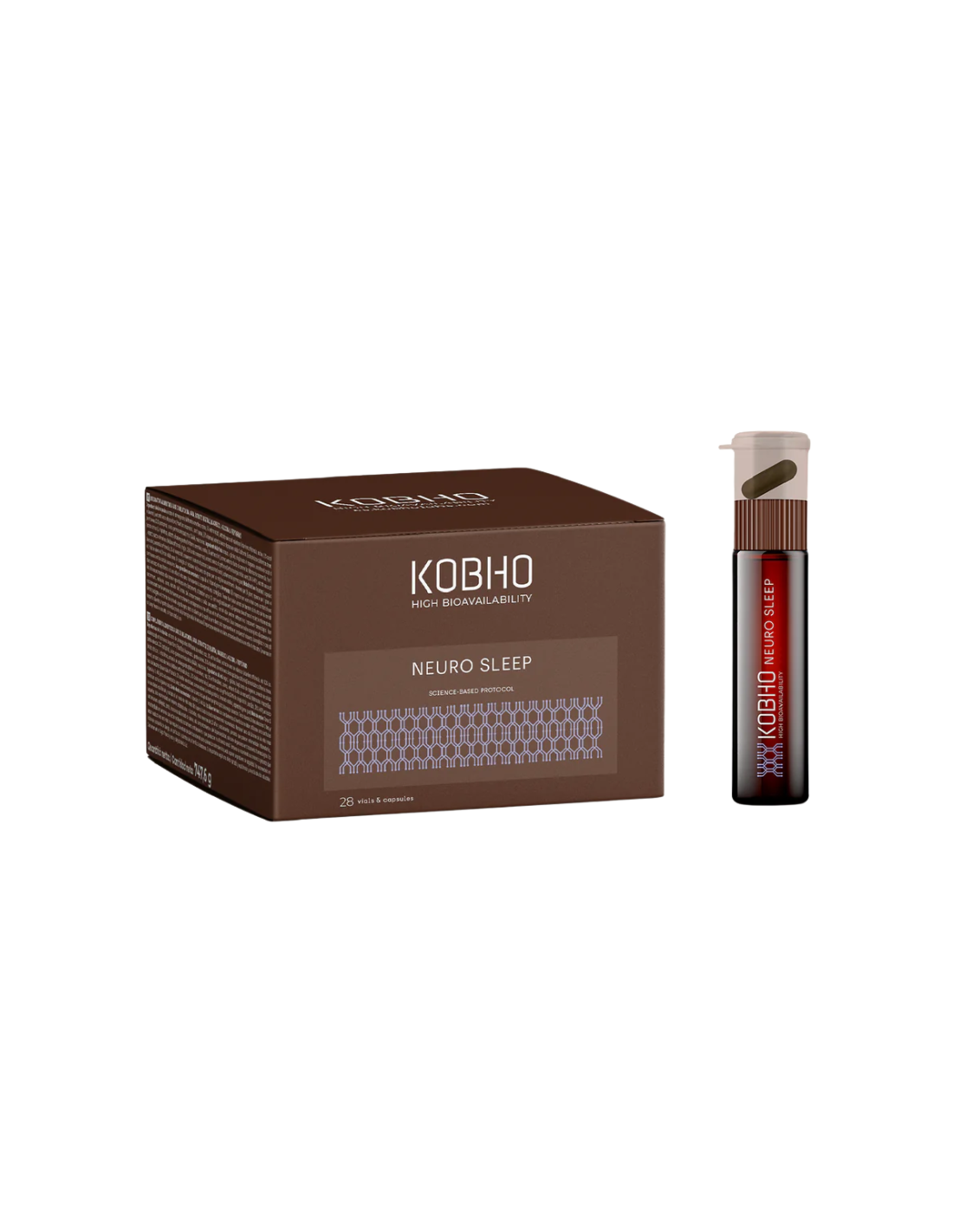 NEURO SLEEP KOBHO 28 VIALS+CAPS