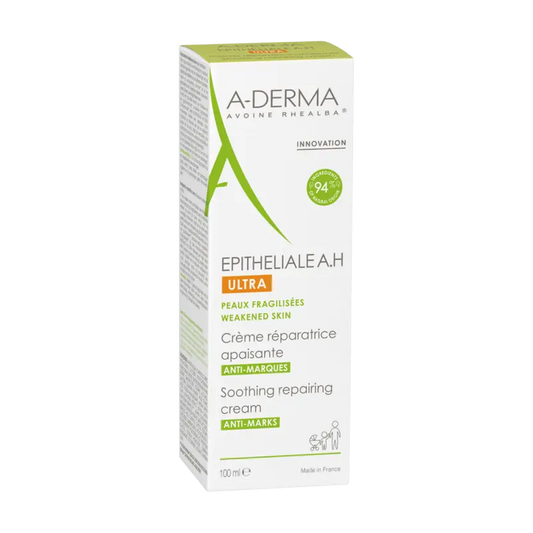 A-Derma Epitheliale A.H Ultra: Crema Reparadora Calmante Antimarcas 100 ml